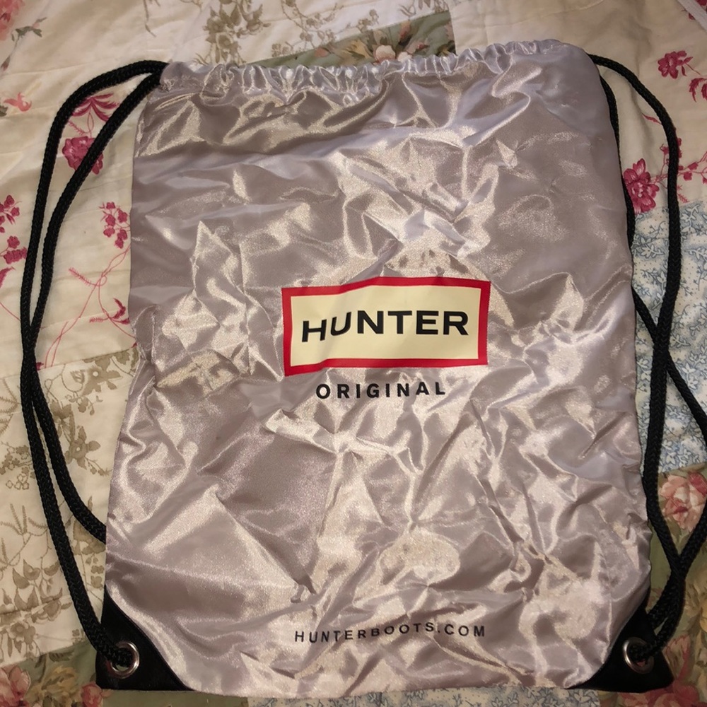 Hunter Boots Drawstring Bag